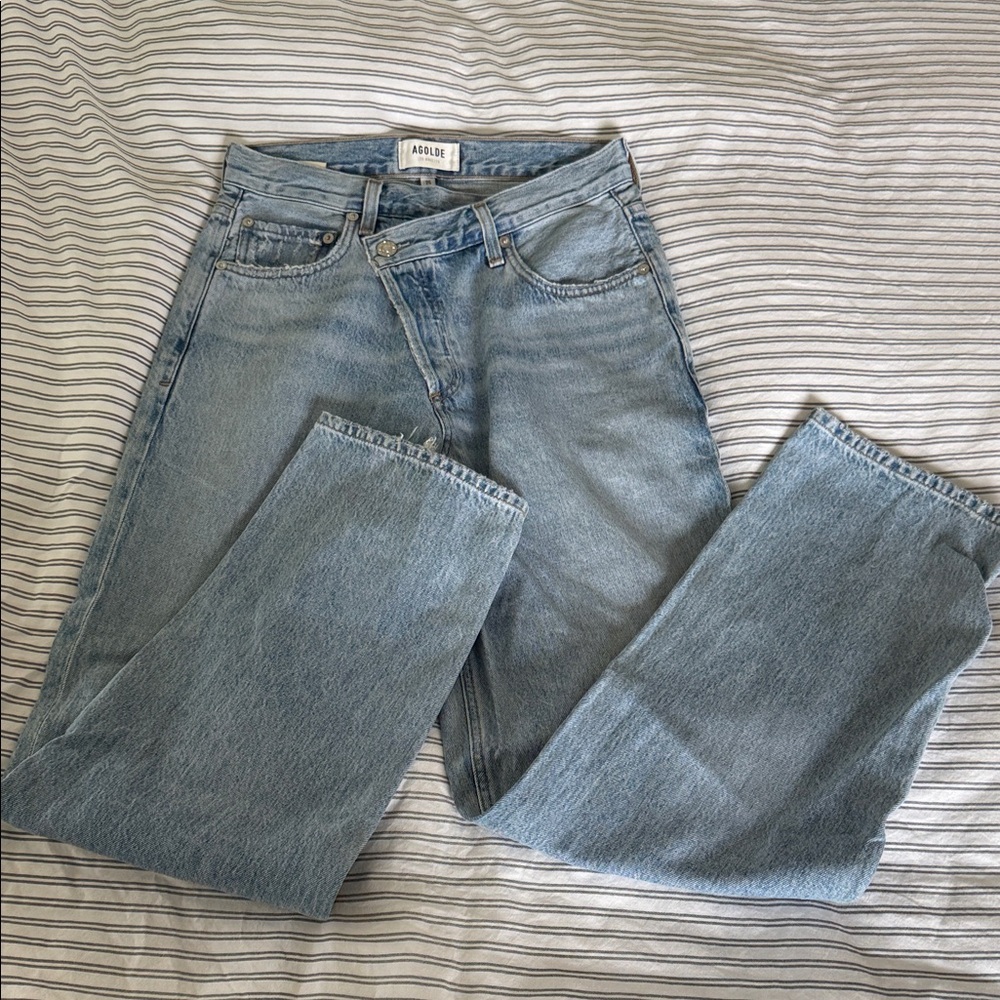 Agolde Light Blue Denim Jeans